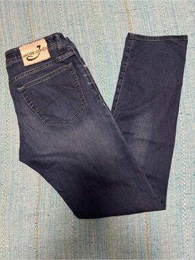 Jacob Cohen Dark Blue Denim Jeans